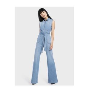 New with tags Alice and Olivia denim jumpsuit